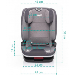 ZOPA Autosedačka Scale i-Size, Blue Blue