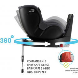 BRITAX Autosedačka set Baby-Safe iSense+Flex Base iSense+autosedačka Dualfix iSense, Indigo Blue Indigo Blue