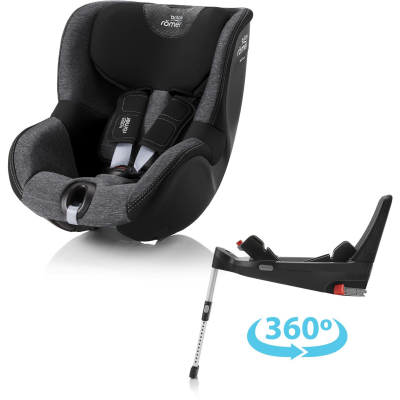 BRITAX Autosedačka Dualfix 3 i-size Bundle Flex 5Z, Graphite Marble Graphite Marble