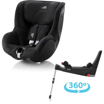 BRITAX Autosedačka Dualfix 3 i-size Bundle Flex 5Z, Galaxy Black Galaxy Black