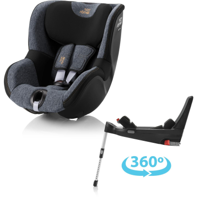 BRITAX Autosedačka Dualfix 3 i-size Bundle Flex 5Z, Blue Marble Blue Marble