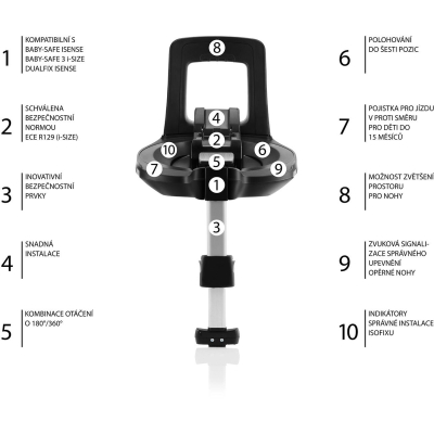 BRITAX Autosedačka Baby-Safe 3 i-Size Bundle Flex iSense, Midnight Grey Midnight Grey