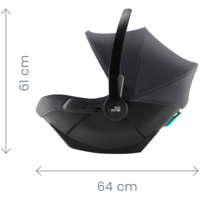 BRITAX Autosedačka Baby-Safe Core, Space Black Space Black