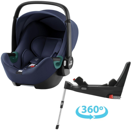 BRITAX Autosedačka Baby-Safe 3 i-Size Flex Base 5Z Bundle, Indigo Blue Indigo Blue