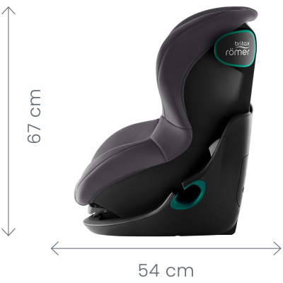 BRITAX Autosedačka King Pro, Space Black Space Black