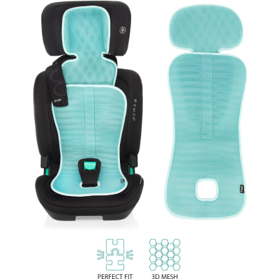 ZOPA Prodyšná podložka do autosedačky Breeze sk. 2/3, Ice Grey