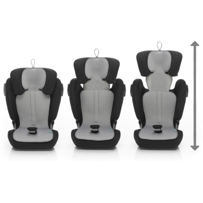 ZOPA Prodyšná podložka do autosedačky Breeze sk. 2/3, Ice Grey