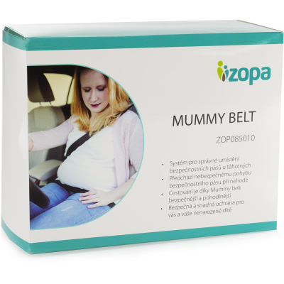 ZOPA Těhotenský pás do auta Mummy belt, Black