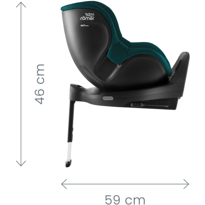 BRITAX Autosedačka Dualfix Pro M, Jade Green