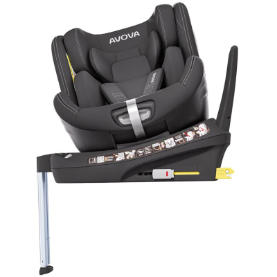 Avova Swan-fix I-SIZE 2024 Pearl Black 40-125cm