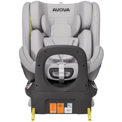 Avova Swan-fix I-SIZE 2024 Sky Grey 40-125cm