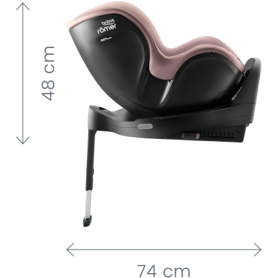 BRITAX Autosedačka Dualfix Pro Style, Night Blue Style
