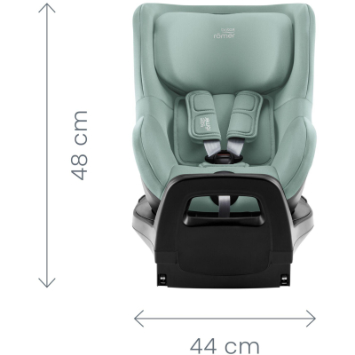 BRITAX Autosedačka Dualfix 5Z Classic, Deep Grey