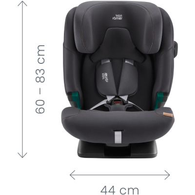 BRITAX Autosedačka Advansafix Pro Classic, Deep Black