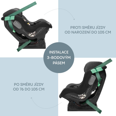 ZOPA Autosedačka Verso R129, Aquatic Green