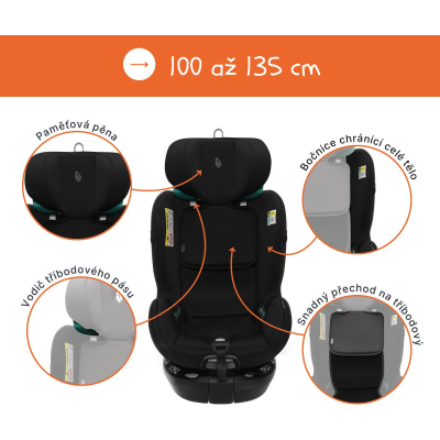 ZOPA Autosedačka Voyager Maxi, Toffee Brown