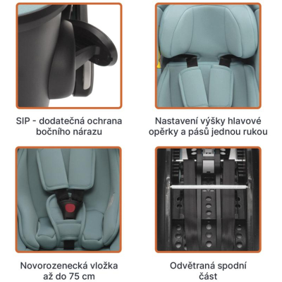 ZOPA Autosedačka XM Plus i-Size, Ivory Beige