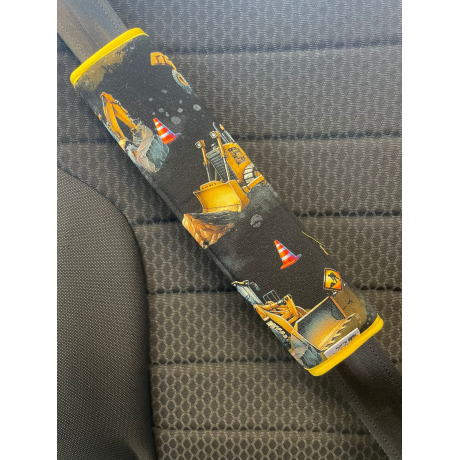 Polstrování na bezpečnostní pás - bagr