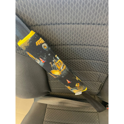 Polstrování na bezpečnostní pás - bagr