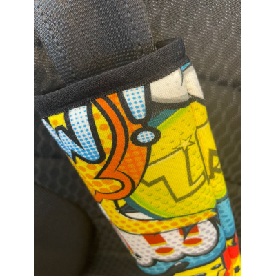 Polstrování na bezpečnostní pás - komiks