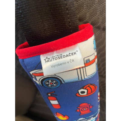 Polstrování na bezpečnostní pás - záchranáři