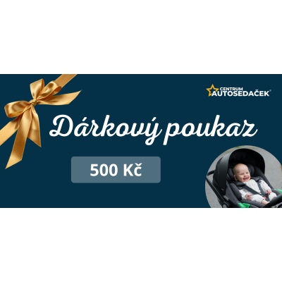 Dárkový poukaz na autosedačky – ideální dárek pro děti | Centrum Autosedaček