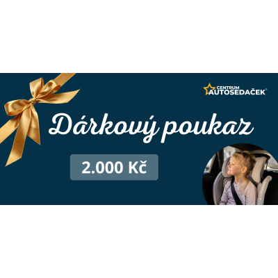 Dárkový poukaz na autosedačky – ideální dárek pro děti | Centrum Autosedaček