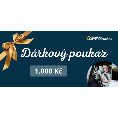 Dárkový poukaz na autosedačky – ideální dárek pro děti | Centrum Autosedaček
