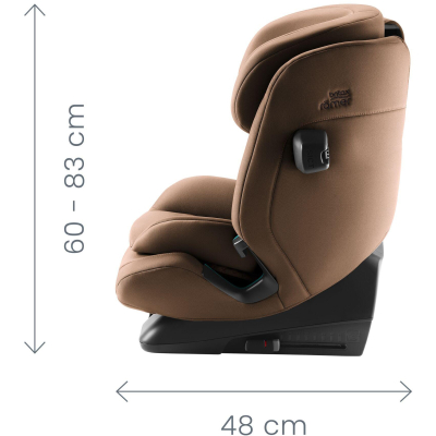 BRITAX Autosedačka Advansafix Pro Lux, Onyx Black
