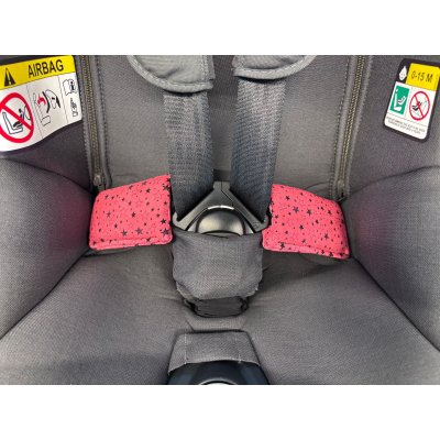 Vycpávky na bederní pás hvězdy rubín