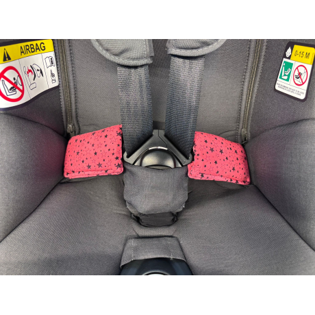 Vycpávky na bederní pás hvězdy rubín