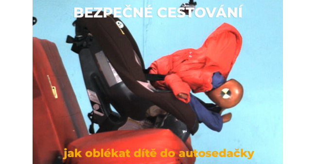 Jak oblékat děti do autosedačky