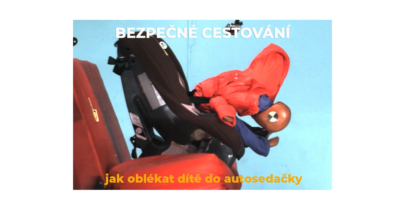 Jak oblékat děti do autosedačky